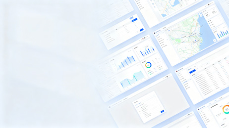 Eine Karte mit Schwerpunkt auf der Visualisierung und Analyse von Daten.