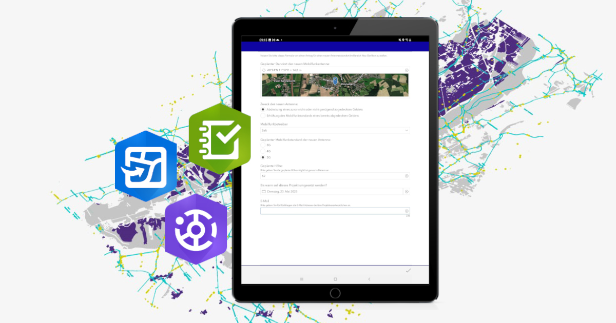 Effiziente Arbeitsprozesse mit ArcGIS Apps Esri Deutschland