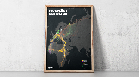 Esri Maps Flugpläne der Natur