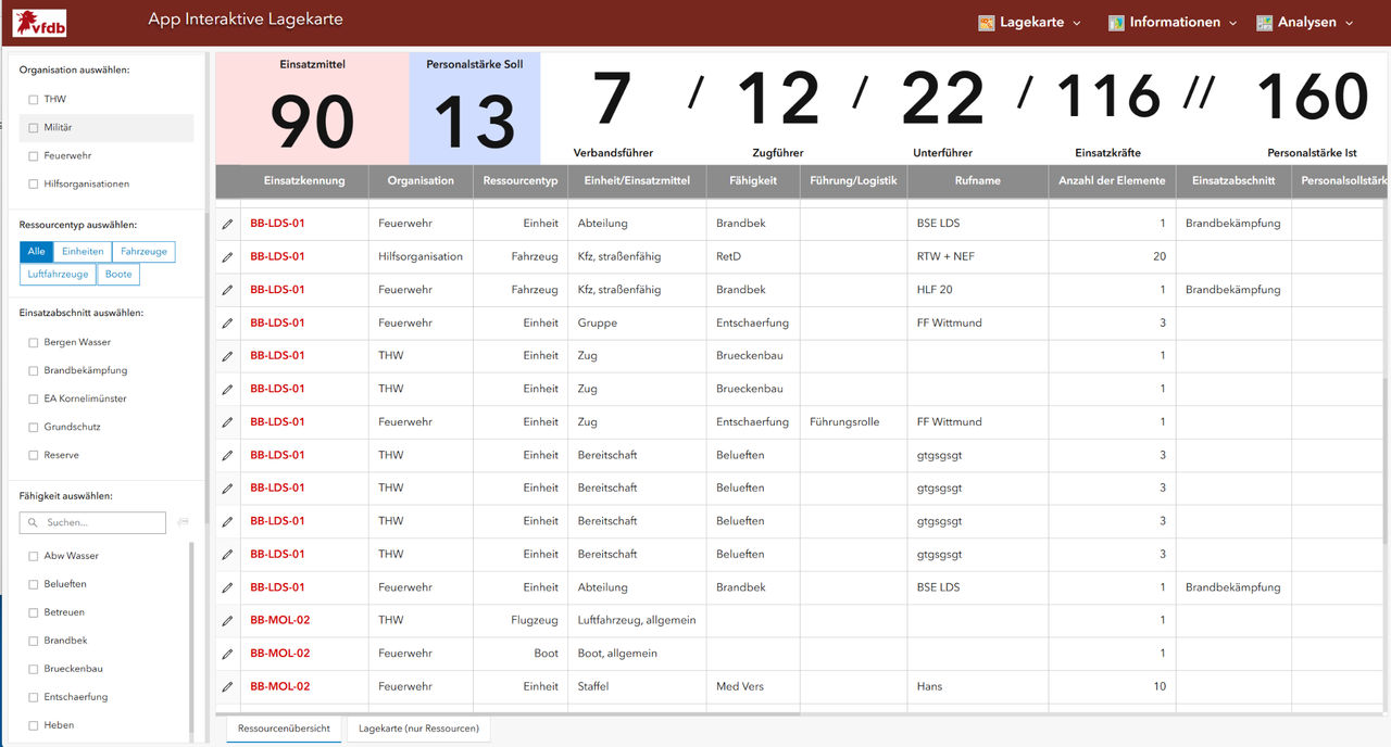 ilk-dashboard-ressourcen Interaktive Lagekarte zeigt die Ressourcen
