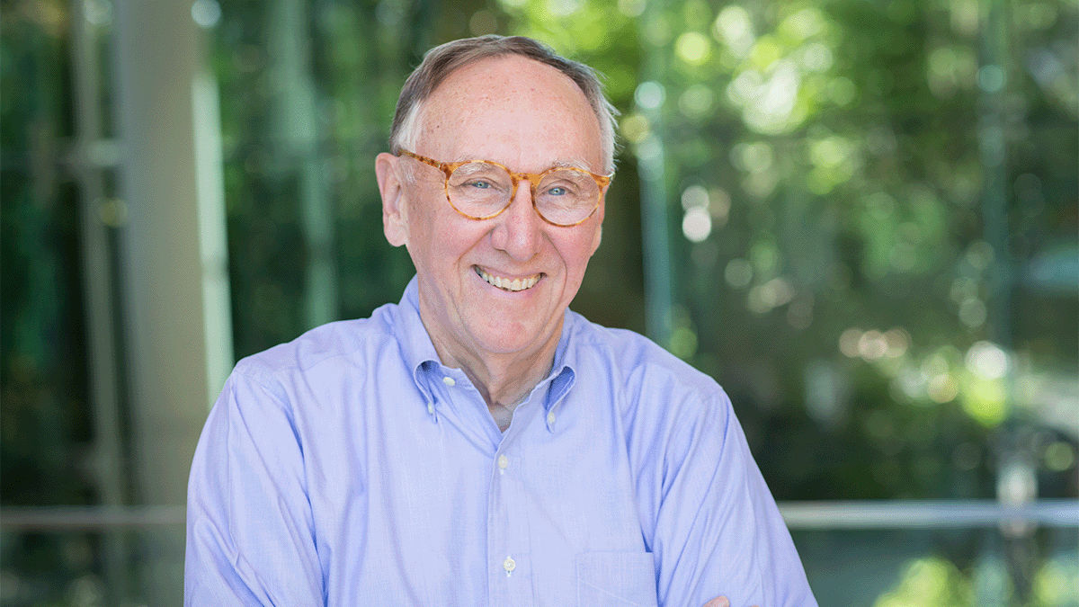 Jack Dangermond, Präsident von Esri im Headquarter des Unternehmens